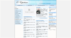Desktop Screenshot of oespiritismo.com.br