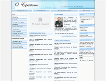 Tablet Screenshot of oespiritismo.com.br